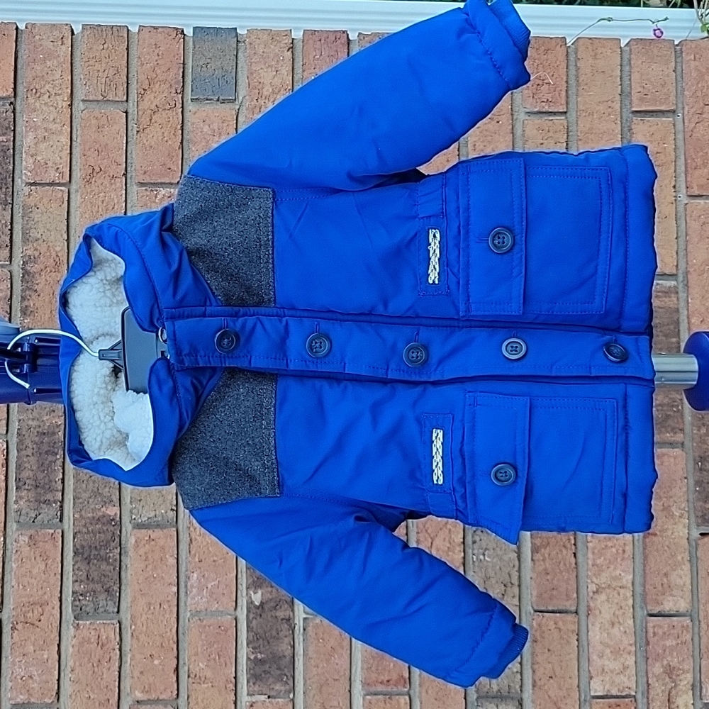 Carter coat 12 months Blue/gray